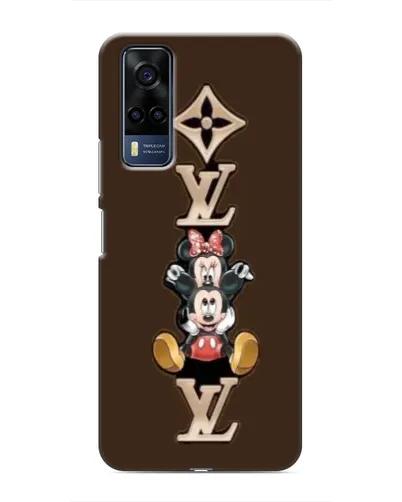 Чехол для Vivo Y53S с картинкой «LV и Микки Маус» Чехол для Vivo Y53S с картинкой «LV и Микки Маус»