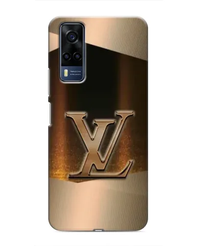 Чехол для Vivo Y53S с картинкой «LV — золотое сияние» Чехол для Vivo Y53S с картинкой «LV — золотое сияние»