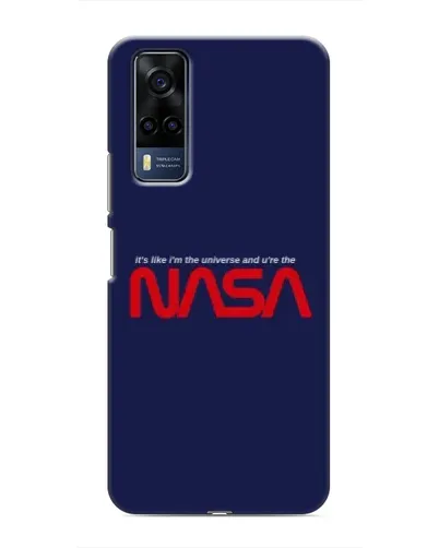 Чехол для Vivo Y53S с картинкой «NASA — глубокий космос»