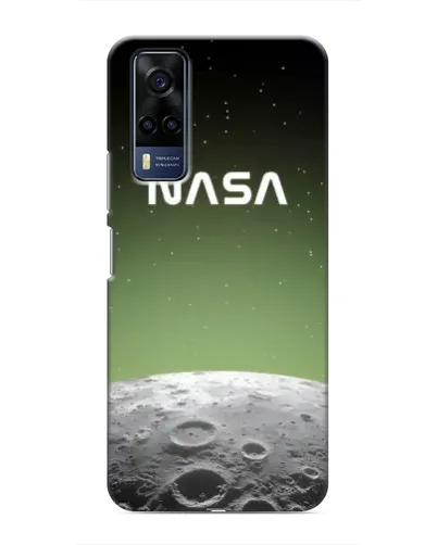 Чехол для Vivo Y53S с картинкой «NASA — лунный градиент»