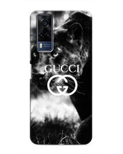 Чехол для Vivo Y53S с картинкой «Gucci — дикая природа»