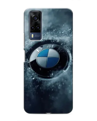 Чехол для Vivo Y53S с картинкой «Логотип BMW — лед» Чехол для Vivo Y53S с картинкой «Логотип BMW — лед»