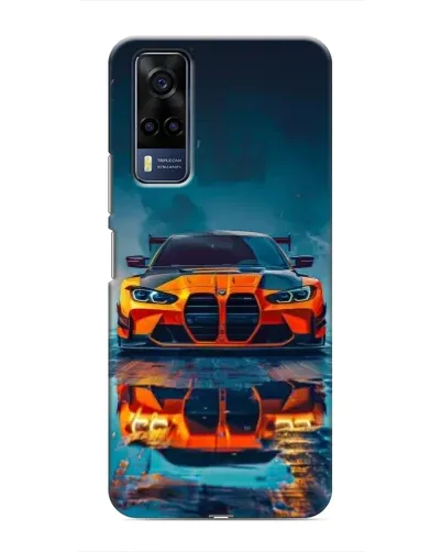 Чехол для Vivo Y53S с картинкой «BMW — золотая эмблема» Чехол для Vivo Y53S с картинкой «BMW — золотая эмблема»