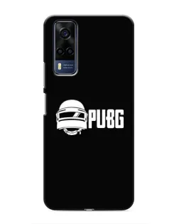 Чехол для Vivo Y53S с картинкой «PUBG — классический лого»