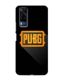 Чехол для Vivo Y53S с картинкой «PUBG — рамка лого»
