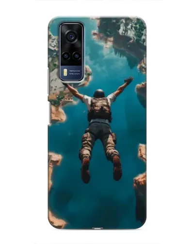 Чехол для Vivo Y53S с картинкой «PUBG — свободное падение» Чехол для Vivo Y53S с картинкой «PUBG — свободное падение»