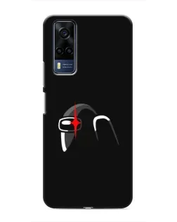 Чехол для Vivo Y53S с картинкой «Among Us шлем» Чехол для Vivo Y53S с картинкой «Among Us шлем»