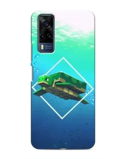 Чехол для Vivo Y53S с картинкой «Черепаха Minecraft» Чехол для Vivo Y53S с картинкой «Черепаха Minecraft»
