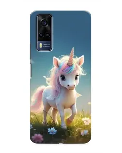 Чехол для Vivo Y53S с картинкой «Единорог на поляне» Чехол для Vivo Y53S с картинкой «Единорог на поляне»