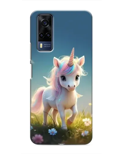 Чехол для Vivo Y53S с картинкой «Единорог на поляне» Чехол для Vivo Y53S с картинкой «Единорог на поляне»