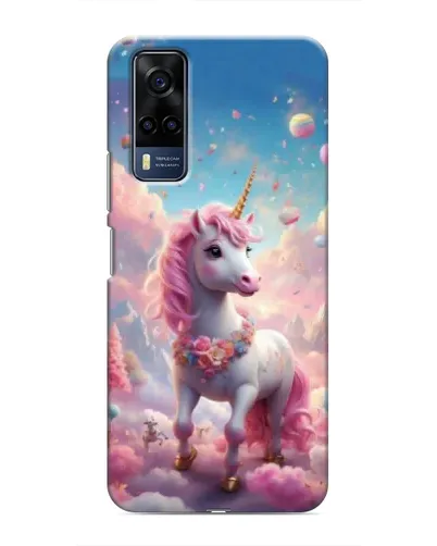 Чехол для Vivo Y53S с картинкой «Единорог среди облаков» Чехол для Vivo Y53S с картинкой «Единорог среди облаков»