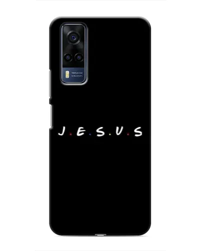 Чехол для Vivo Y53S с картинкой «Точки веры J.E.S.U.S.»
