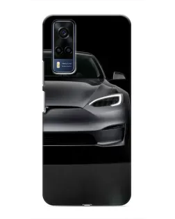 Чехол для Vivo Y53S с картинкой «Tesla Model S Look»