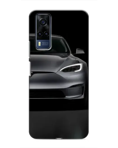 Чехол для Vivo Y53S с картинкой «Tesla Model S Look»