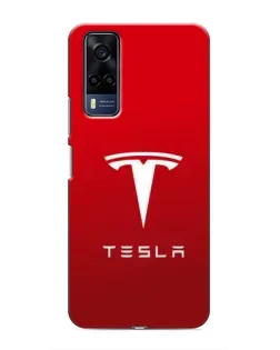 Чехол для Vivo Y53S с картинкой «Tesla Red Classic» Чехол для Vivo Y53S с картинкой «Tesla Red Classic»