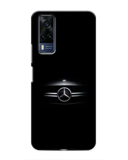 Чехол для Vivo Y53S с картинкой «Mercedes — абстрактные линии» Чехол для Vivo Y53S с картинкой «Mercedes — абстрактные линии»