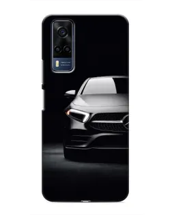 Чехол для Vivo Y53S с картинкой «Свет фар Mercedes»