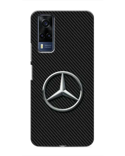 Чехол для Vivo Y53S с картинкой «Карбоновый Mercedes стиль» Чехол для Vivo Y53S с картинкой «Карбоновый Mercedes стиль»
