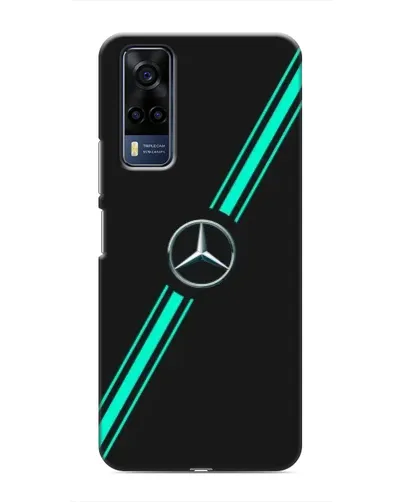 Чехол для Vivo Y53S с картинкой «Спортивные линии Mercedes» Чехол для Vivo Y53S с картинкой «Спортивные линии Mercedes»