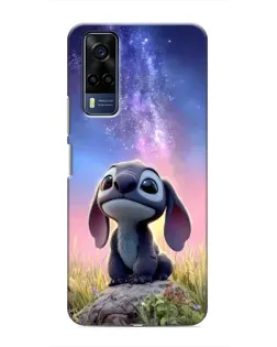 Чехол для Vivo Y53S с картинкой «Стич на рассвете»