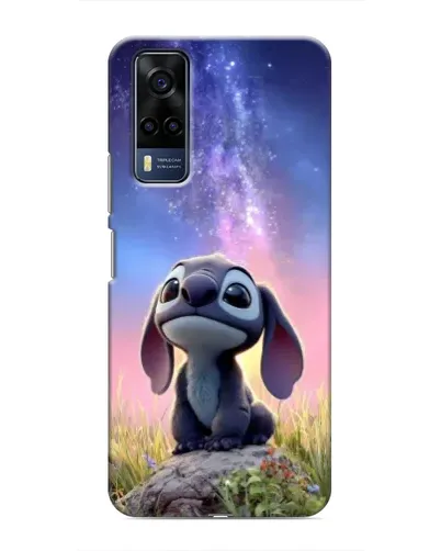 Чехол для Vivo Y53S с картинкой «Стич на рассвете»