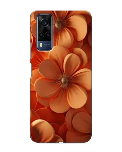 Чехол для Vivo Y53S с картинкой «Оранжевый макро цветок» Чехол для Vivo Y53S с картинкой «Оранжевый макро цветок»