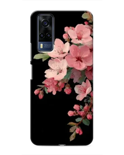 Чехол для Vivo Y53S с картинкой «Розовая ветка сакуры» Чехол для Vivo Y53S с картинкой «Розовая ветка сакуры»