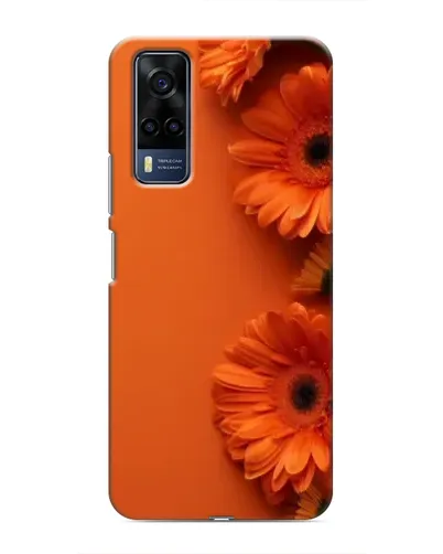 Чехол для Vivo Y53S с картинкой «Оранжевые герберы» Чехол для Vivo Y53S с картинкой «Оранжевые герберы»
