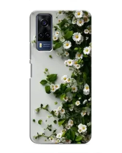 Чохол для Vivo Y53S з картинкою «Гілка дрібних білих квітів» Чохол для Vivo Y53S з картинкою «Гілка дрібних білих квітів»