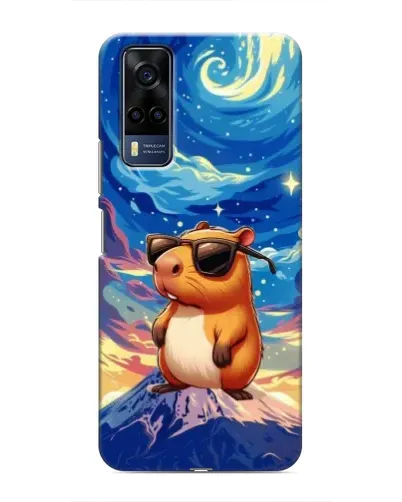 Чехол для Vivo Y53S с картинкой «Капибара Ван Гога» Чехол для Vivo Y53S с картинкой «Капибара Ван Гога»