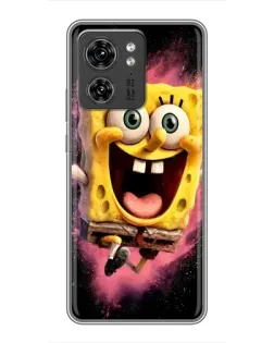 Чехол для Vivo Y60 с картинкой «Взрывной Спанч Боб»