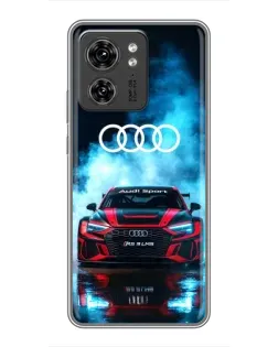 Чехол для Vivo Y60 с картинкой «Audi Sport — неон»