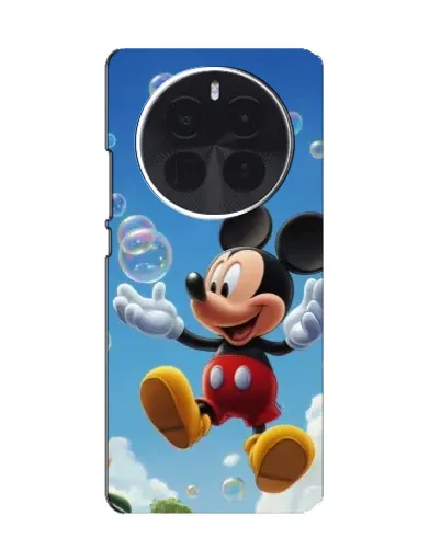 Чехол для Vivo Y600 Pro с картинкой «Mickey и мыльные пузыри»