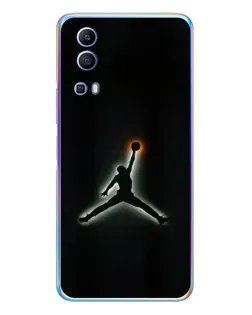 Чехол для Vivo Y72 с картинкой «Jordan Gradient Logo»