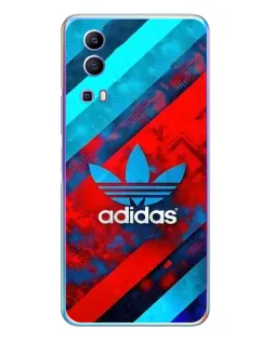 Чехол для Vivo Y72 с картинкой «Абстракция Adidas»