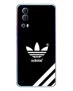 Чехол для Vivo Y72 с картинкой «Adidas с диагональными полосами»