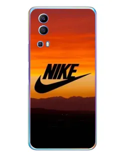 Чехол для Vivo Y72 с картинкой «Nike — вечерний горизонт»