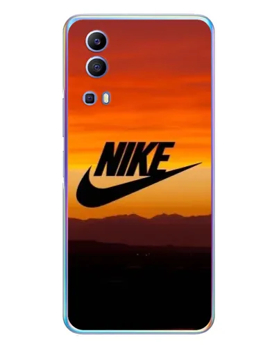 Чехол для Vivo Y72 с картинкой «Nike — вечерний горизонт»