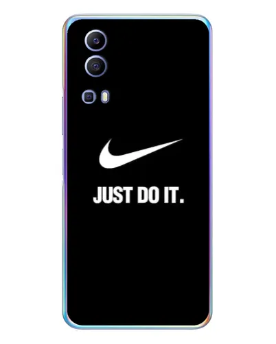 Чехол для Vivo Y72 с картинкой «Классический принт Nike»