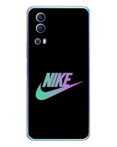Чехол для Vivo Y72 с картинкой «Nike — городская ночь»