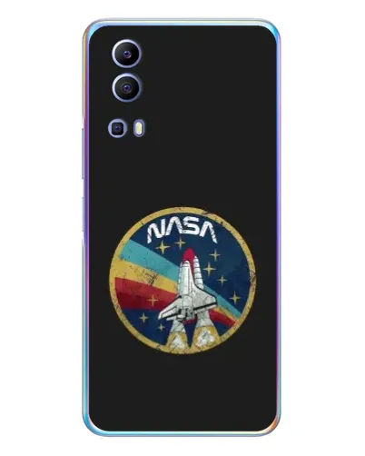 Чехол для Vivo Y72 с картинкой «NASA — эмблема миссии»
