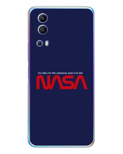 Чехол для Vivo Y72 с картинкой «NASA — глубокий космос»