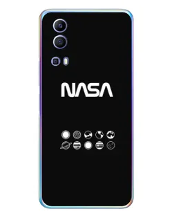 Чехол для Vivo Y72 с картинкой «NASA — технический принт» Чехол для Vivo Y72 с картинкой «NASA — технический принт»