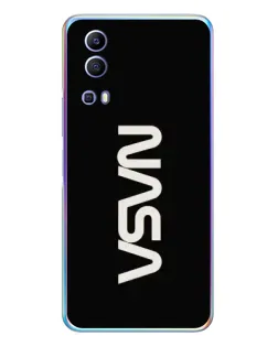 Чехол для Vivo Y72 с картинкой «NASA — вертикальный логотип» Чехол для Vivo Y72 с картинкой «NASA — вертикальный логотип»