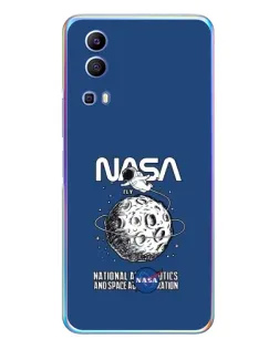 Чехол для Vivo Y72 с картинкой «NASA — лунная миссия» Чехол для Vivo Y72 с картинкой «NASA — лунная миссия»