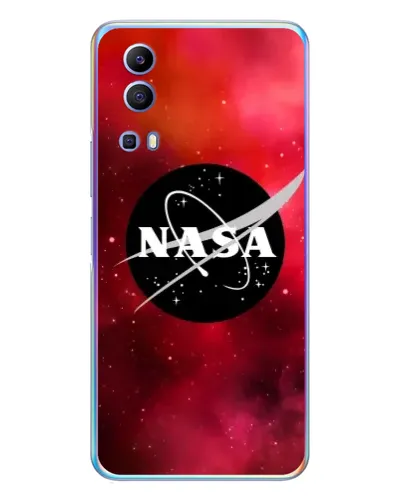Чехол для Vivo Y72 с картинкой «NASA — красная туманность»