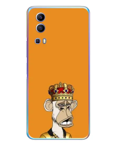 Чехол для Vivo Y72 с картинкой «Золотая обезьяна Bored Ape»