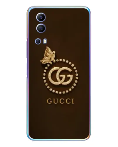 Чехол для Vivo Y72 с картинкой «Gucci — золотая бабочка» Чехол для Vivo Y72 с картинкой «Gucci — золотая бабочка»