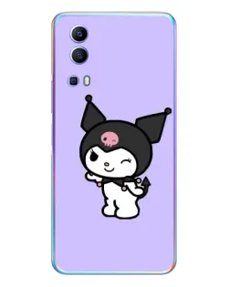 Чехол для Vivo Y72 с картинкой «Классическая Kuromi»