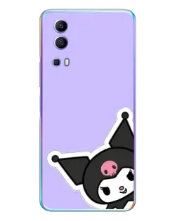 Чехол для Vivo Y72 с картинкой «Забавная Kuromi»